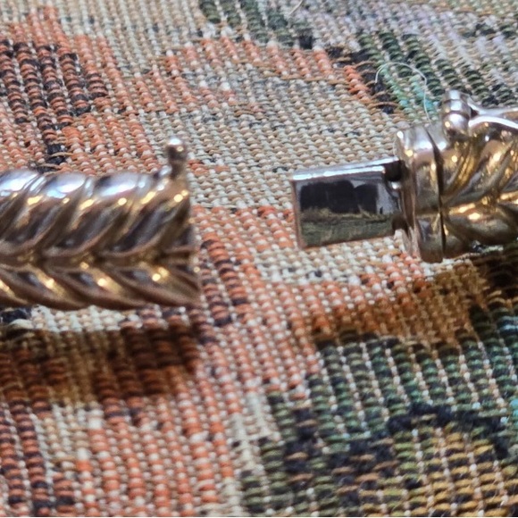 Alwand Vahan .925 Sterling Silver, 14 Gold and Diamond Bracelet🦄 - Picture 4 of 7